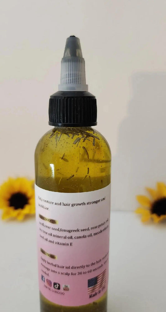 Herbal hair growth oil